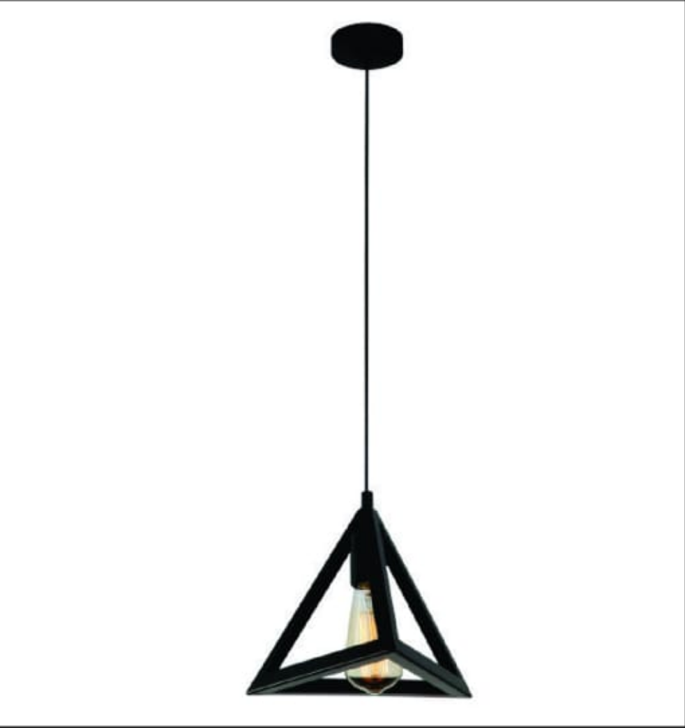 Small Triangle Pendant Light (Single)