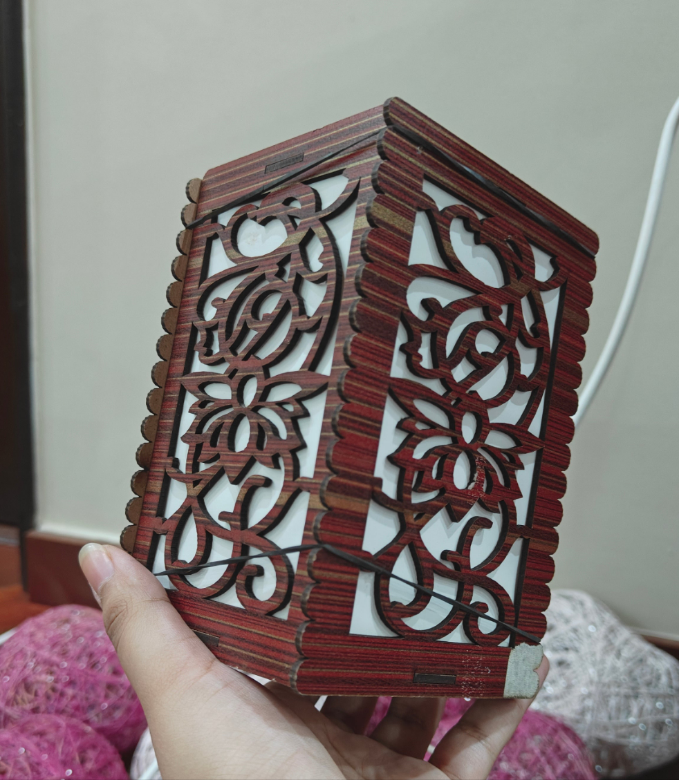 Decorative Wooden Lamp