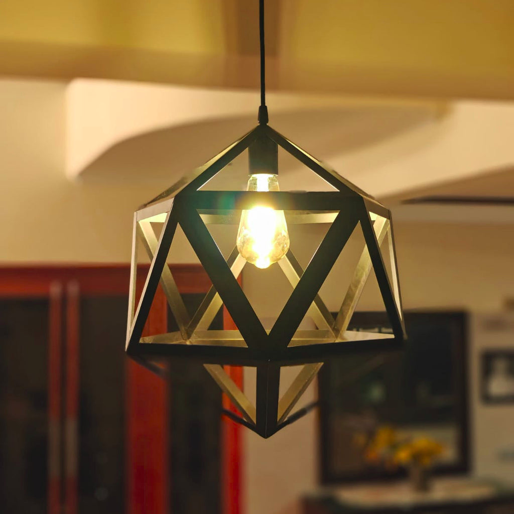 Modern Hexagon Pendant Light