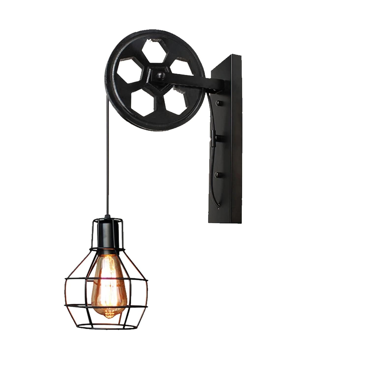 Vintage Cage Light (wall mounted)