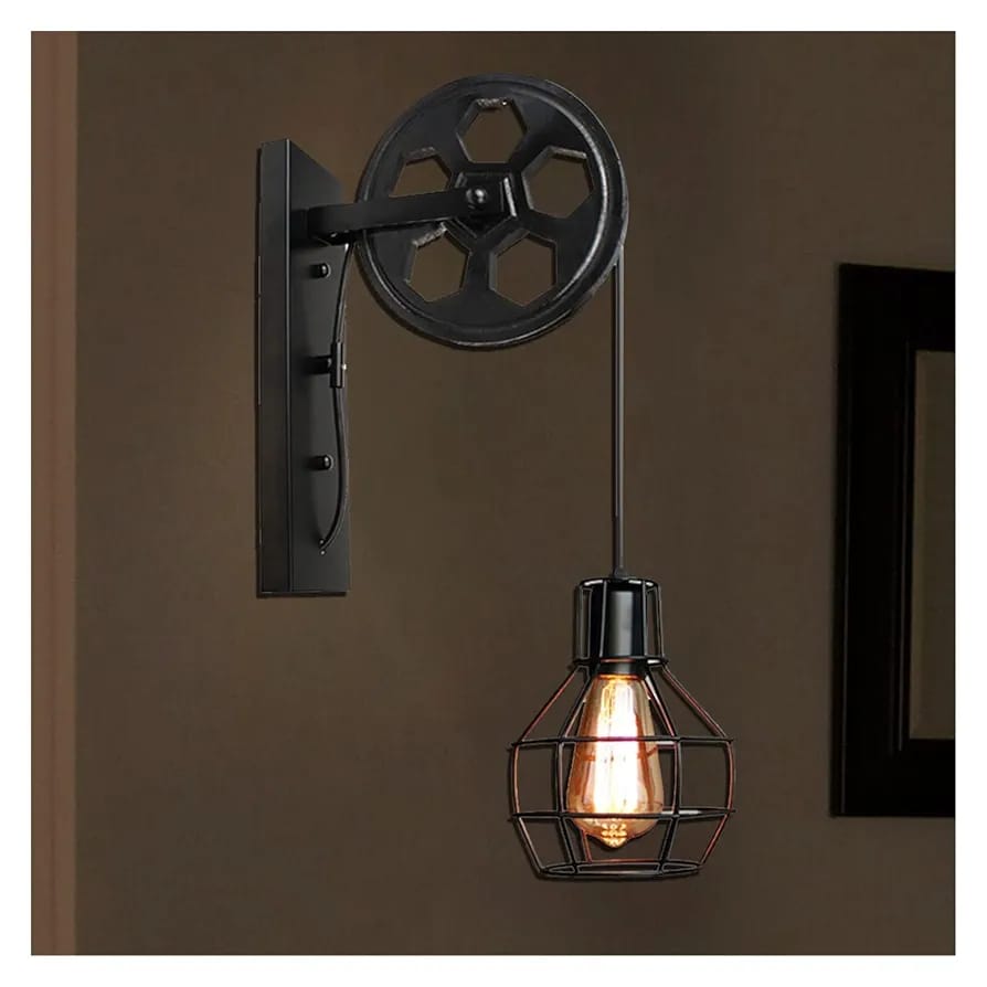 Vintage Cage Light (wall mounted)