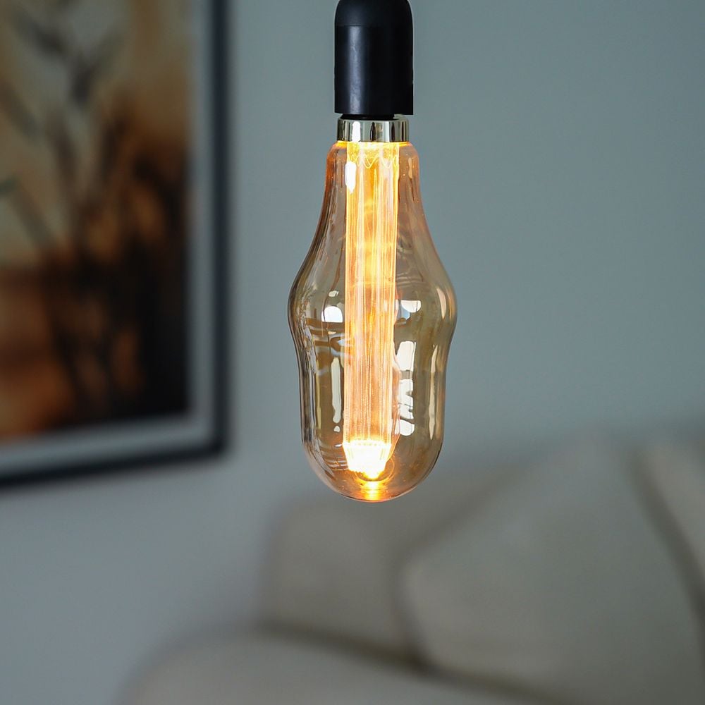 DECORATIVE FILAMENT BULB 3W D80-220 E-27 2000K