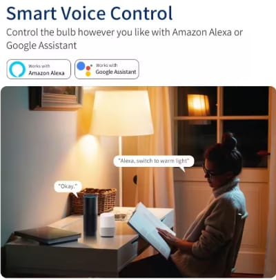 Smart LED Bulb Multi Color 10 Watt