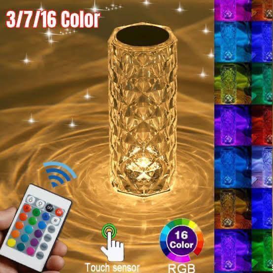 MODERN CRYSTAL DIAMOND TOUCH LAMP