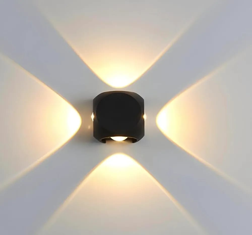 AK Lighting 4 Ray Cubic Outdoor LED (4W )