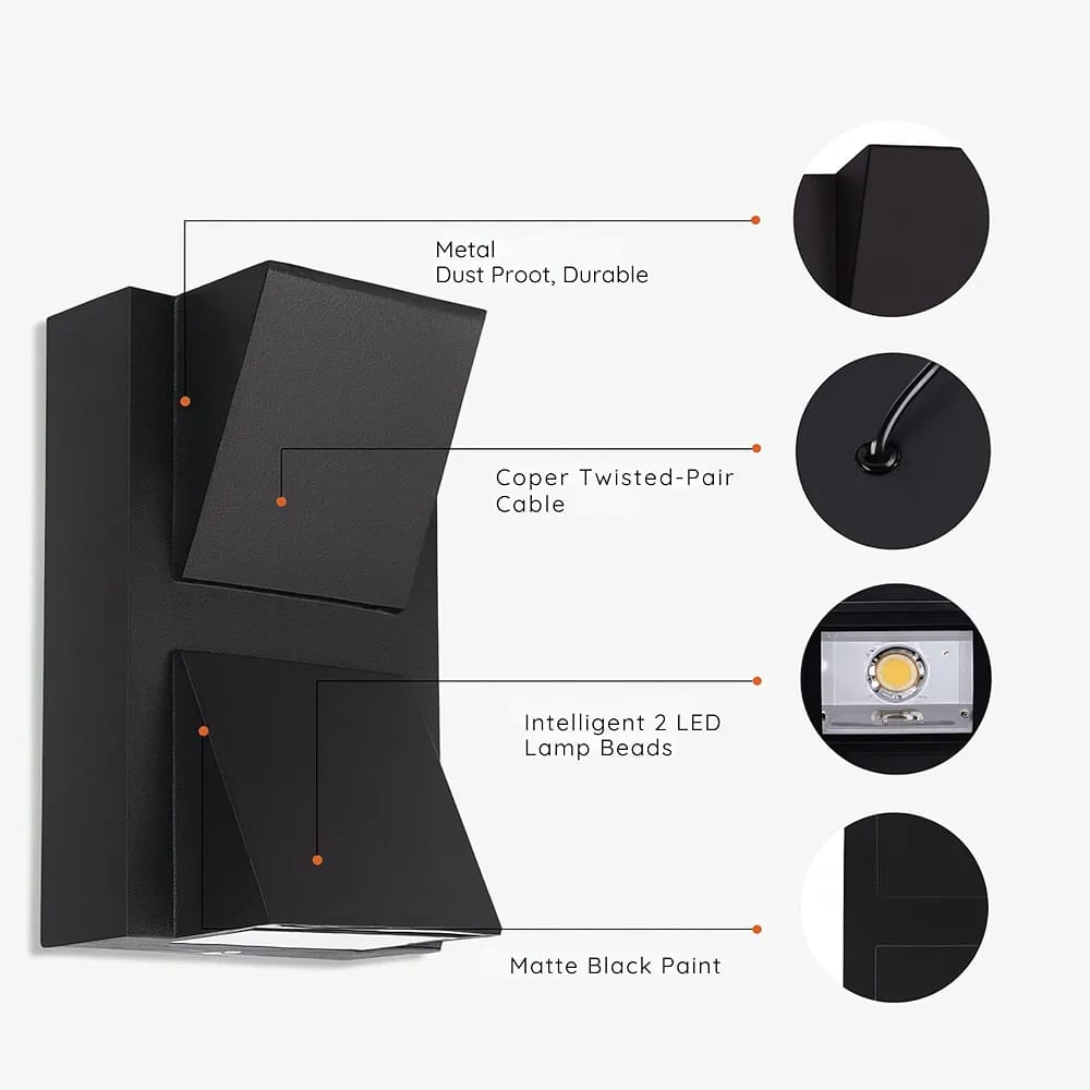 LED Full K Wall light Dual Beam