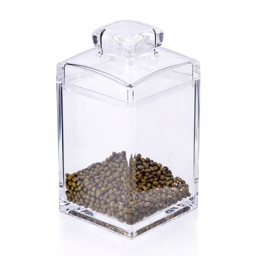 Air Tight Acrylic Canister 700ml/500ml/300ml