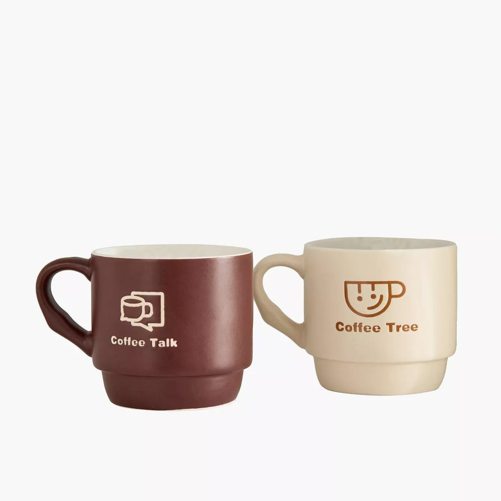 Joanna New Bone China 2-Piece Coffee Mug Set - 350 ml