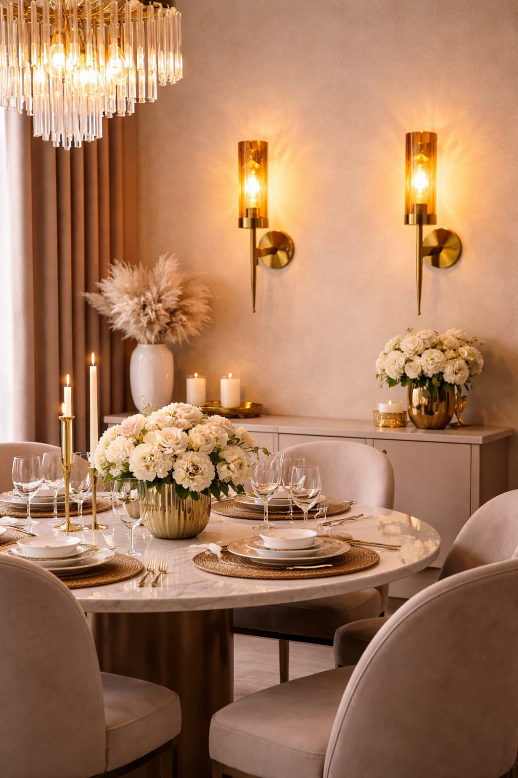 Luxury Gold Wall Sconce Light