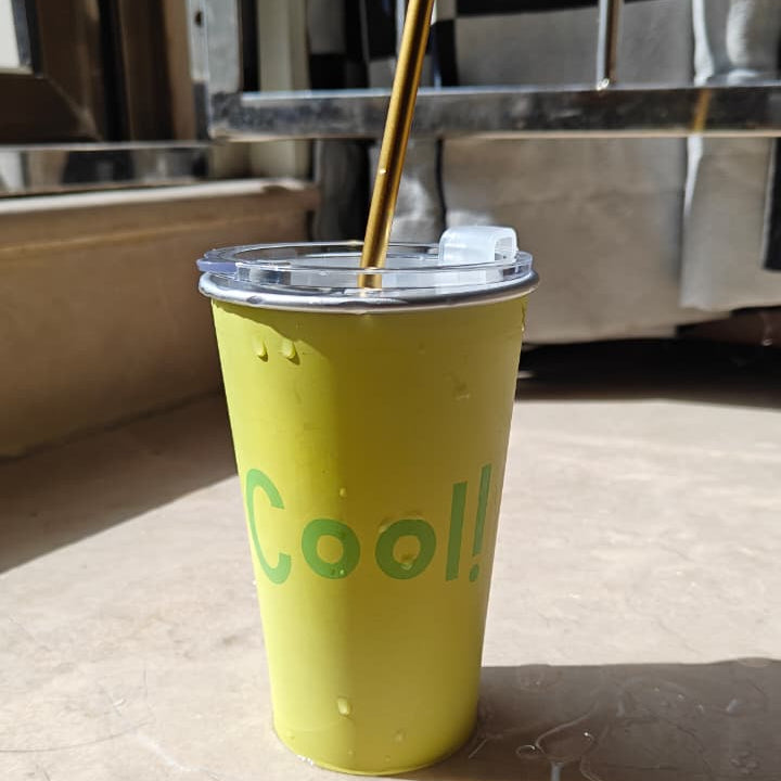 COOL (Yellow) color changing Tumbler (470 ml)