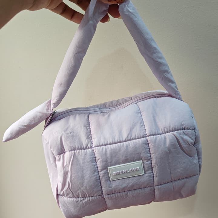 Quilted Cosmetic Bag