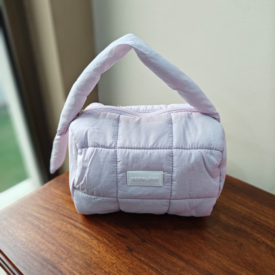 Quilted Cosmetic Bag