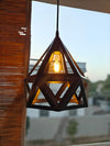 Big Diamond Shaped Pendant Light