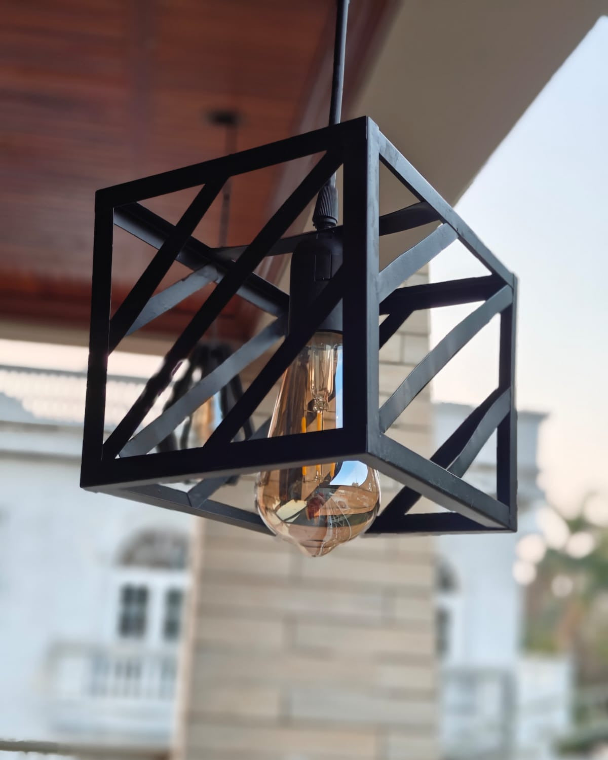 Cuboid Hanging Pendant Light