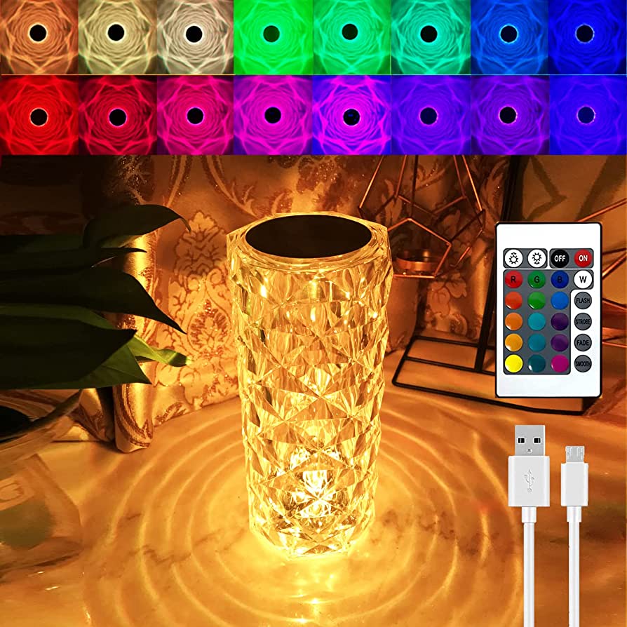 MODERN CRYSTAL DIAMOND TOUCH LAMP