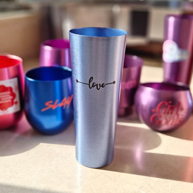 Long Aluminum Glass (380 ml)