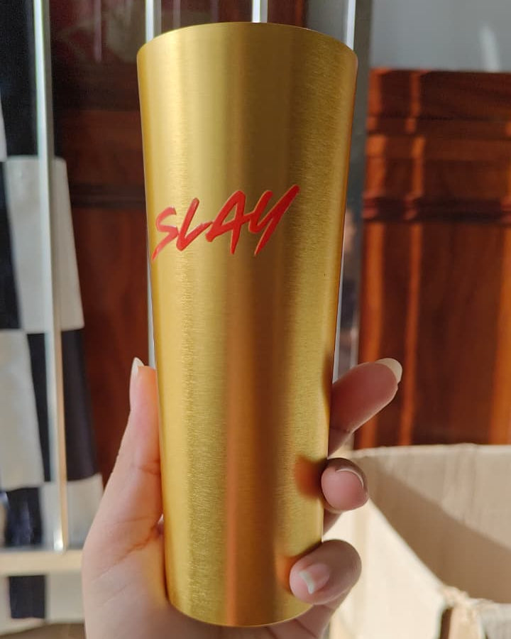 Long Aluminum Glass (380 ml)