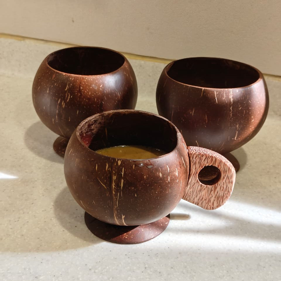 Coconut Shell Tea cup