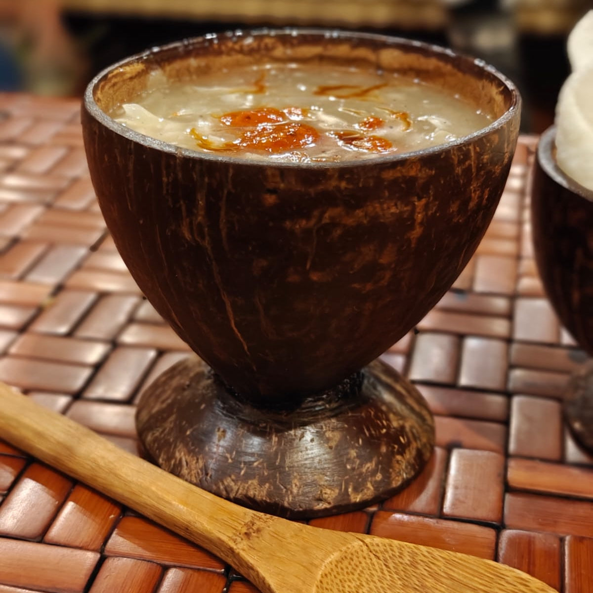 Coconut shell Serving bowl