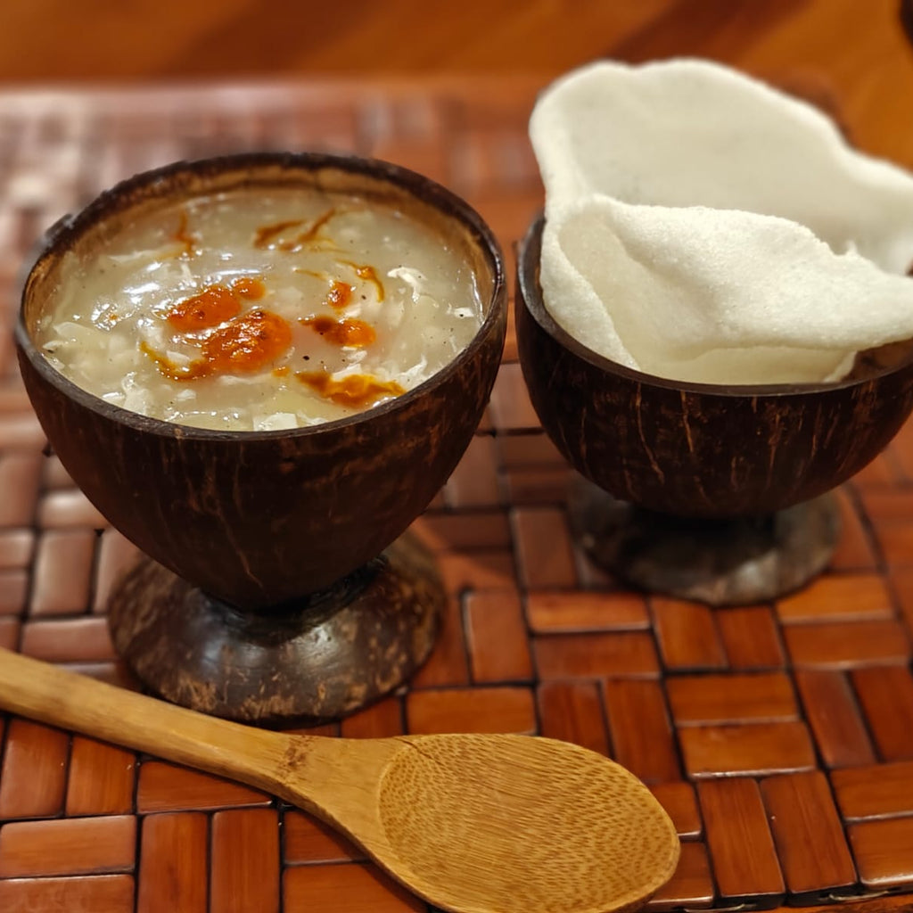 Coconut shell Serving bowl