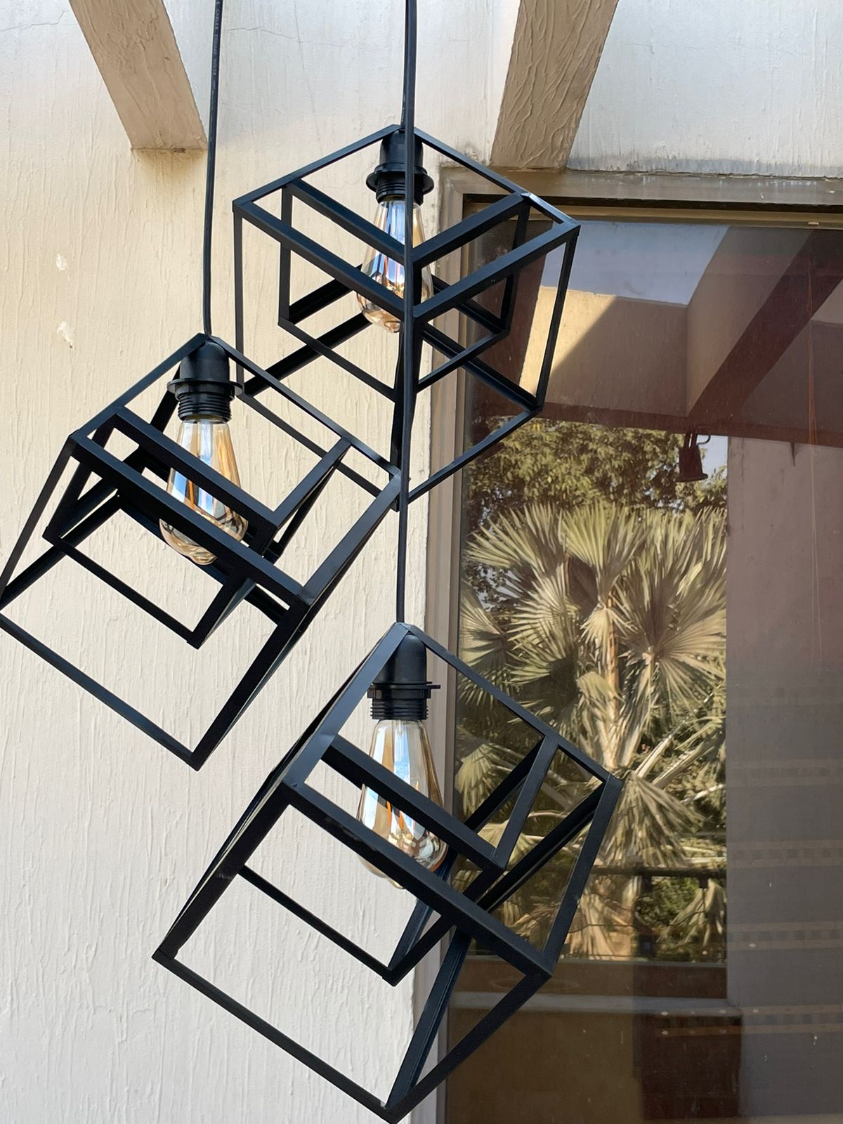 Double Square Hanging Light