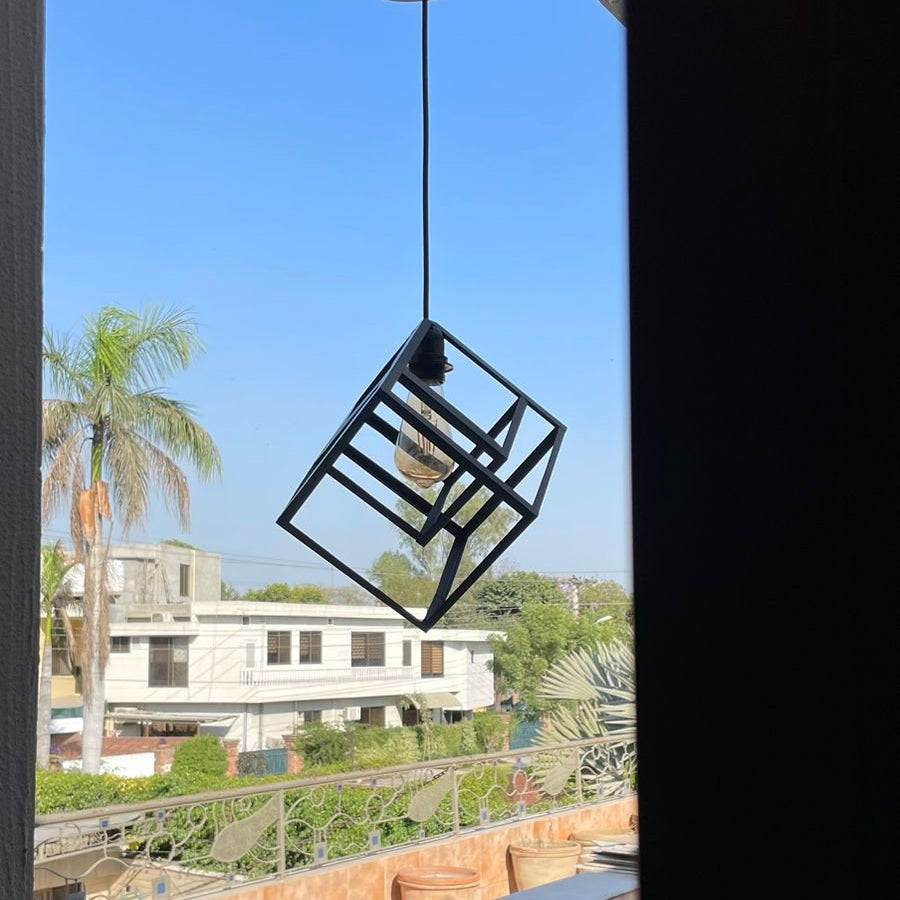 Double Square Hanging Light