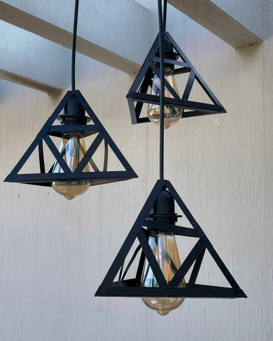 Small Triangle Pendant Light (Single)
