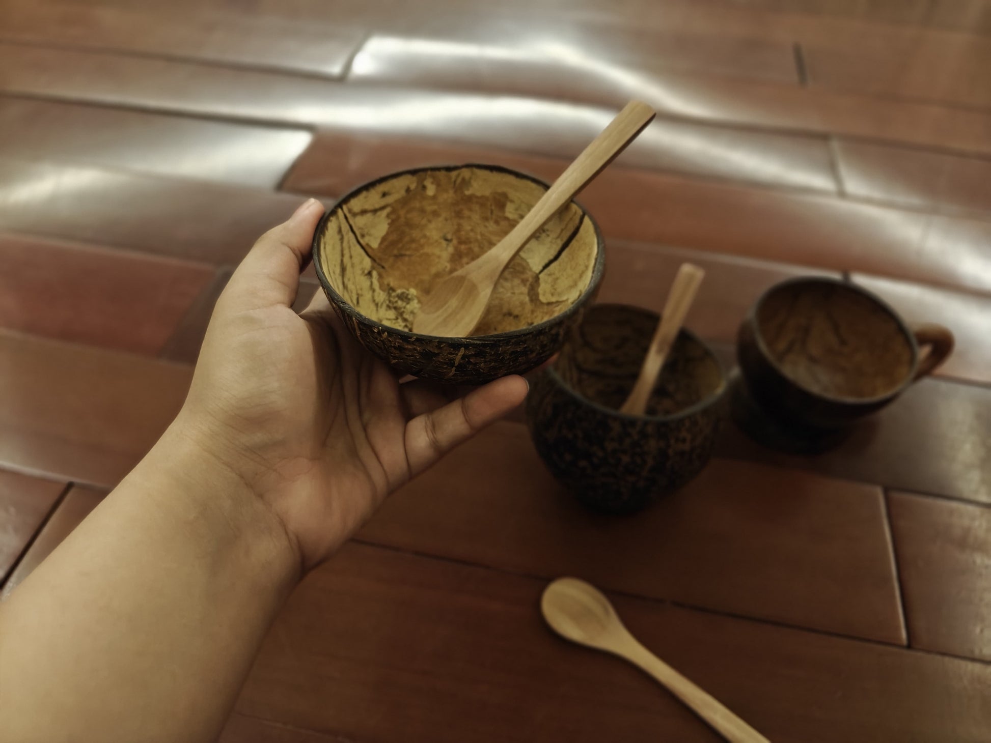 Bamboo spoon (single)