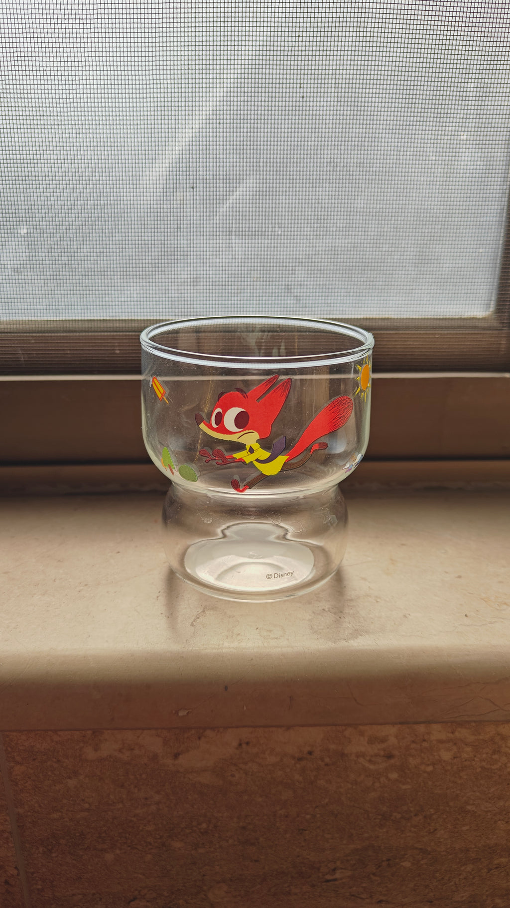 Disney Zootopia Collection Borosilicate Glass Cup 300mL (Nick)
