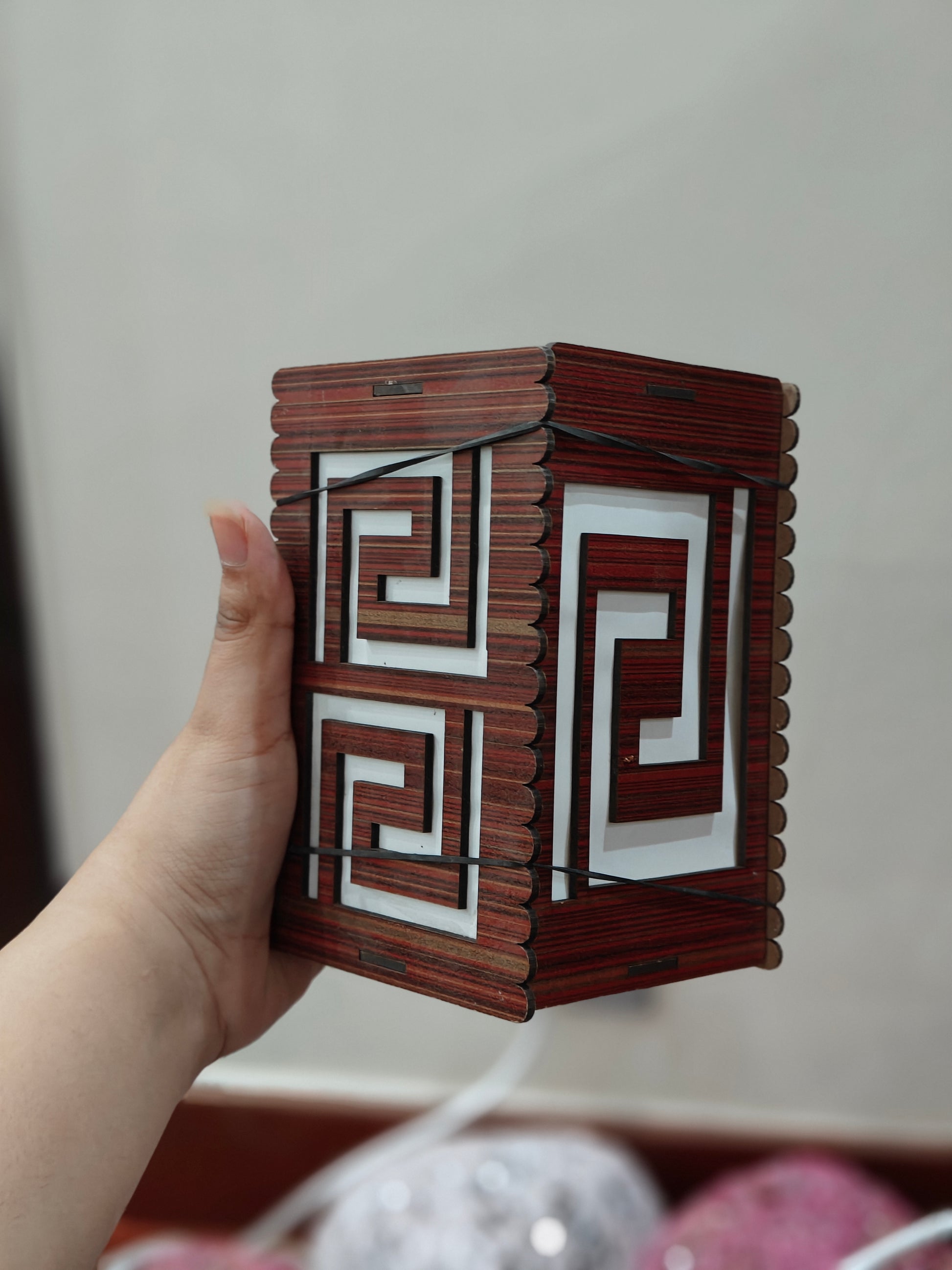 Decorative Wooden Lamp