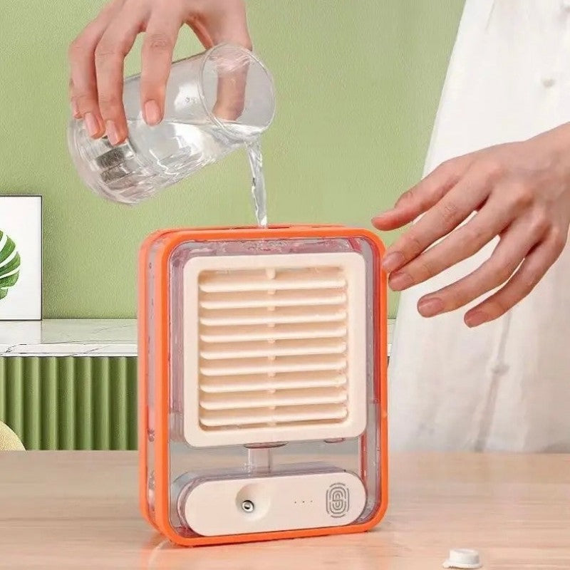 Rechargeable Mini AC Cooler Fan