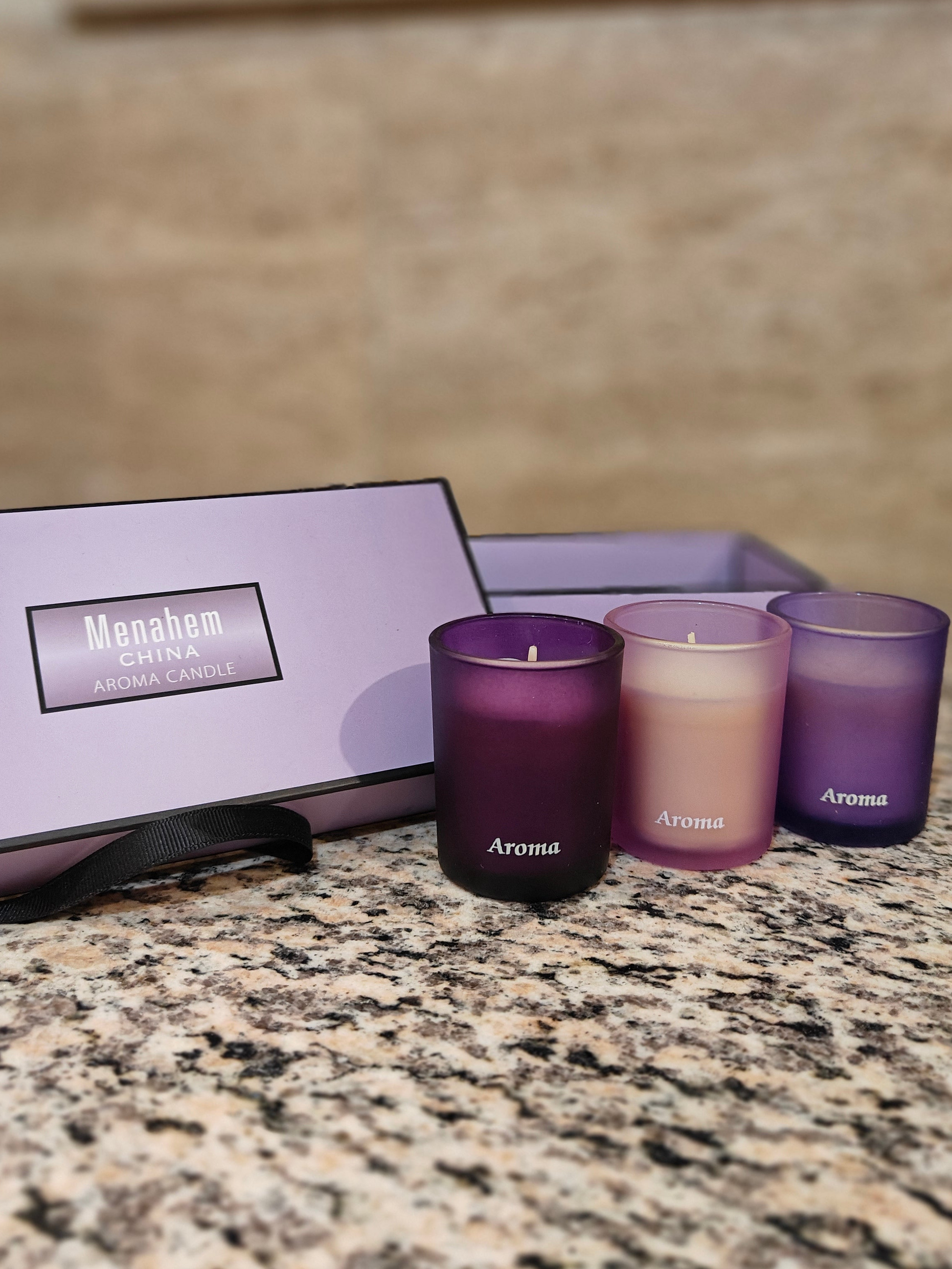 Menahem Aroma Candle set