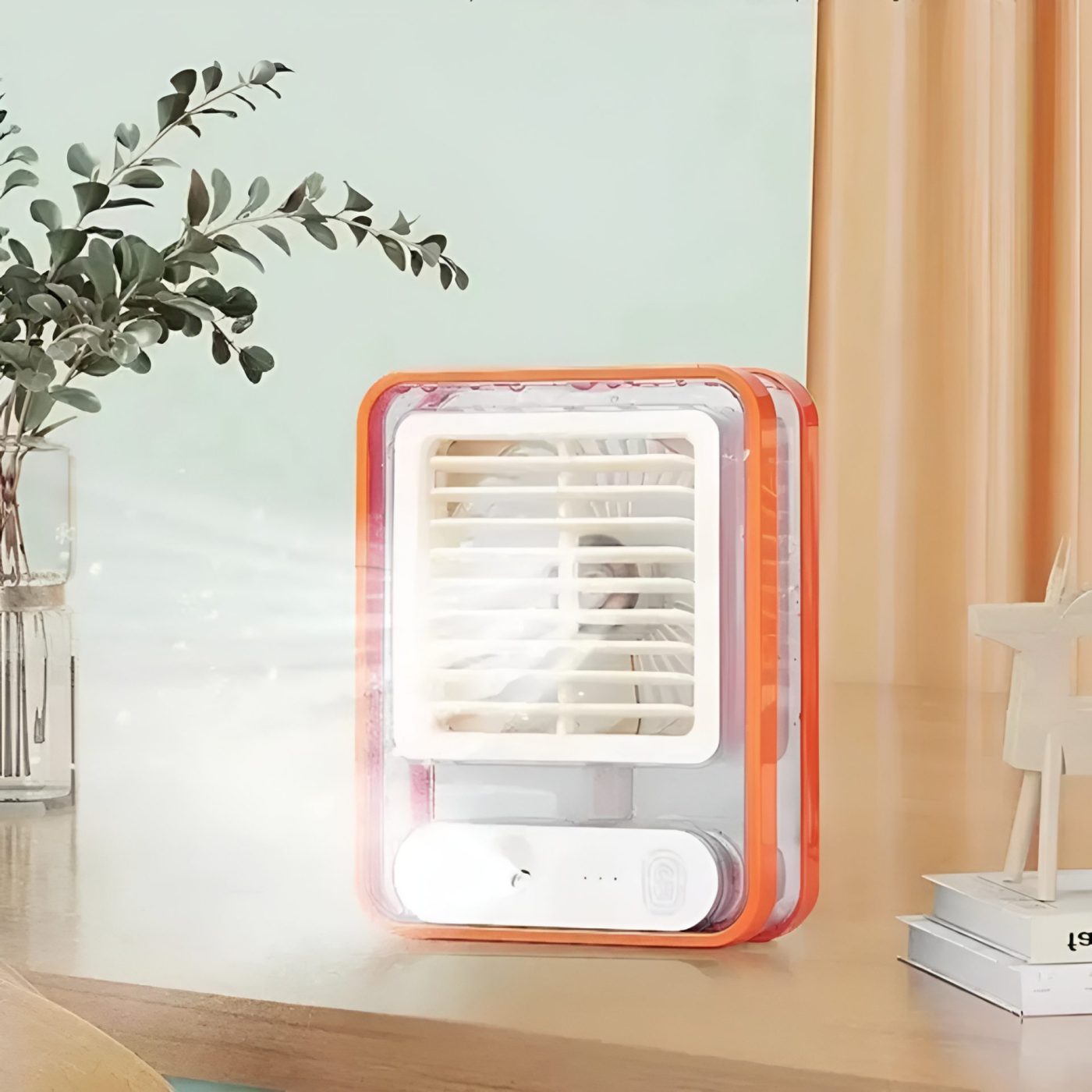 Rechargeable Mini AC Cooler Fan