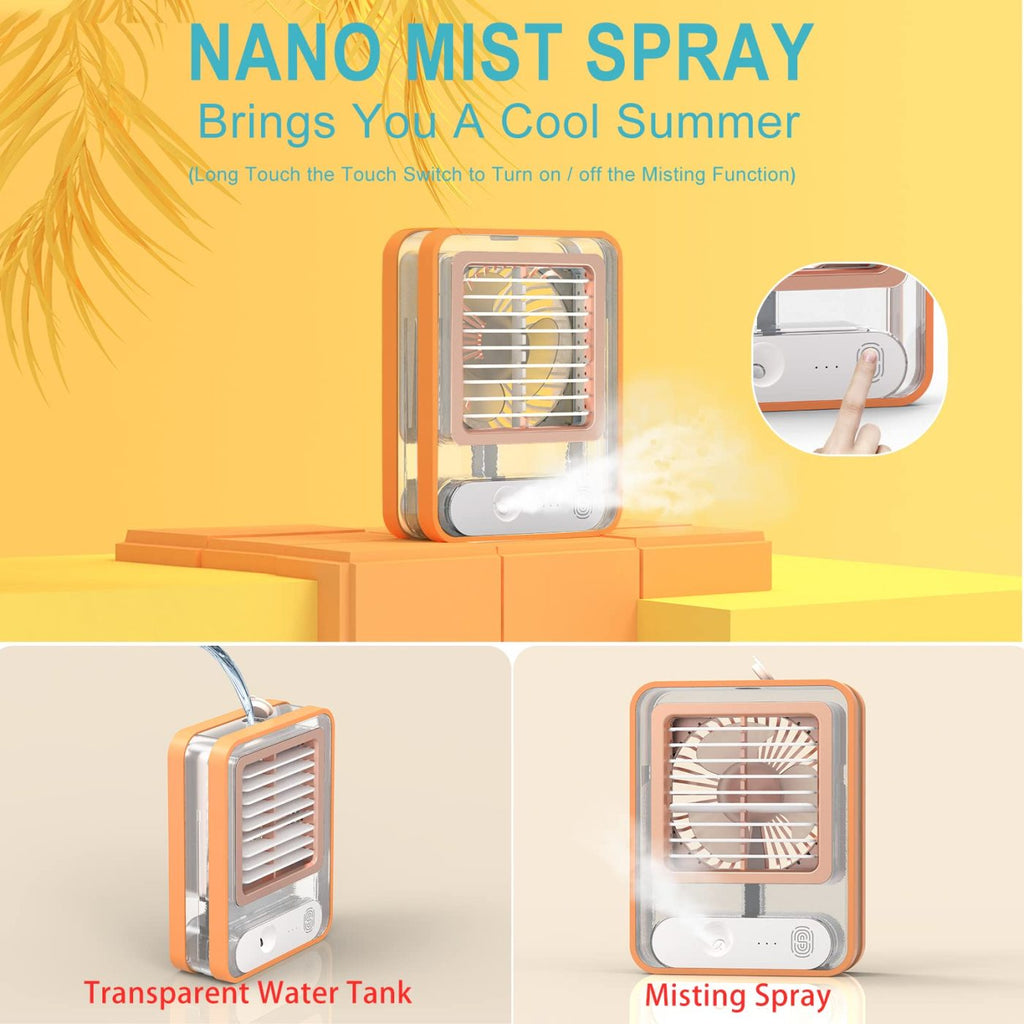 Rechargeable Mini AC Cooler Fan