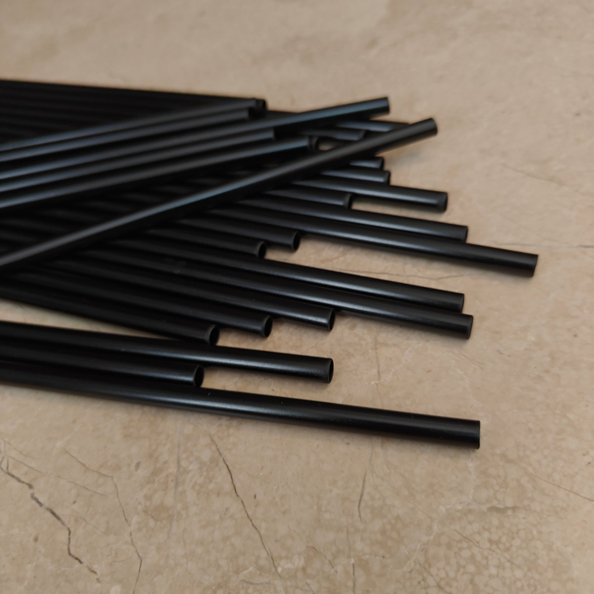 Reusable Aluminum Straws (Pack of 6)