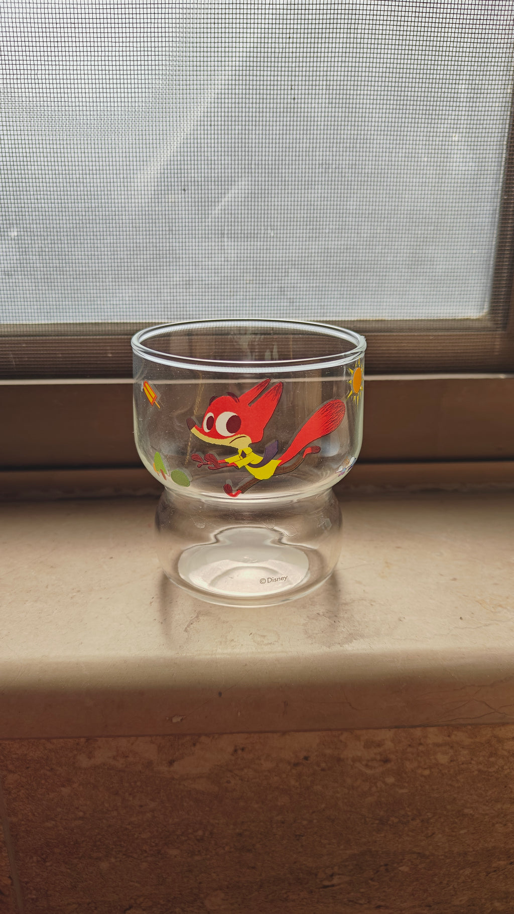 Disney Zootopia Collection Borosilicate Glass Cup 300mL (Nick)
